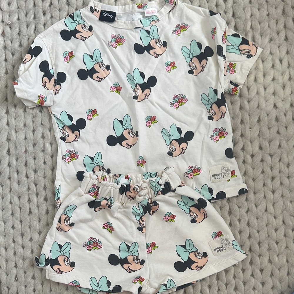 Zara Kids Minnie Mouse Matching Set - NWOT